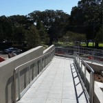 Public Access Disable Ramp Handrail