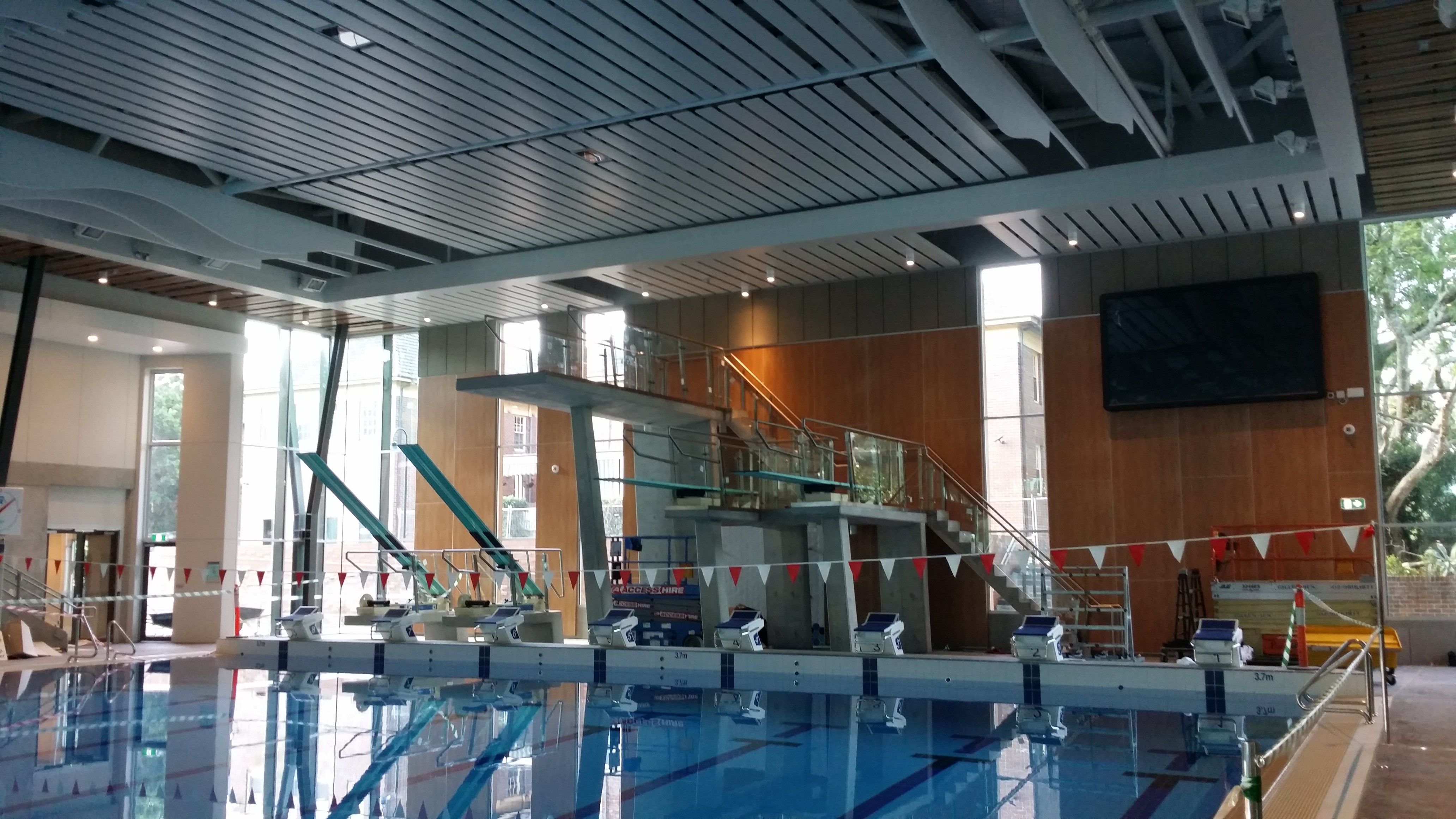 Adco Plc College Aquatic Center Alstain